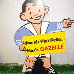 doe als Piet Pelle kies'n Gazelle